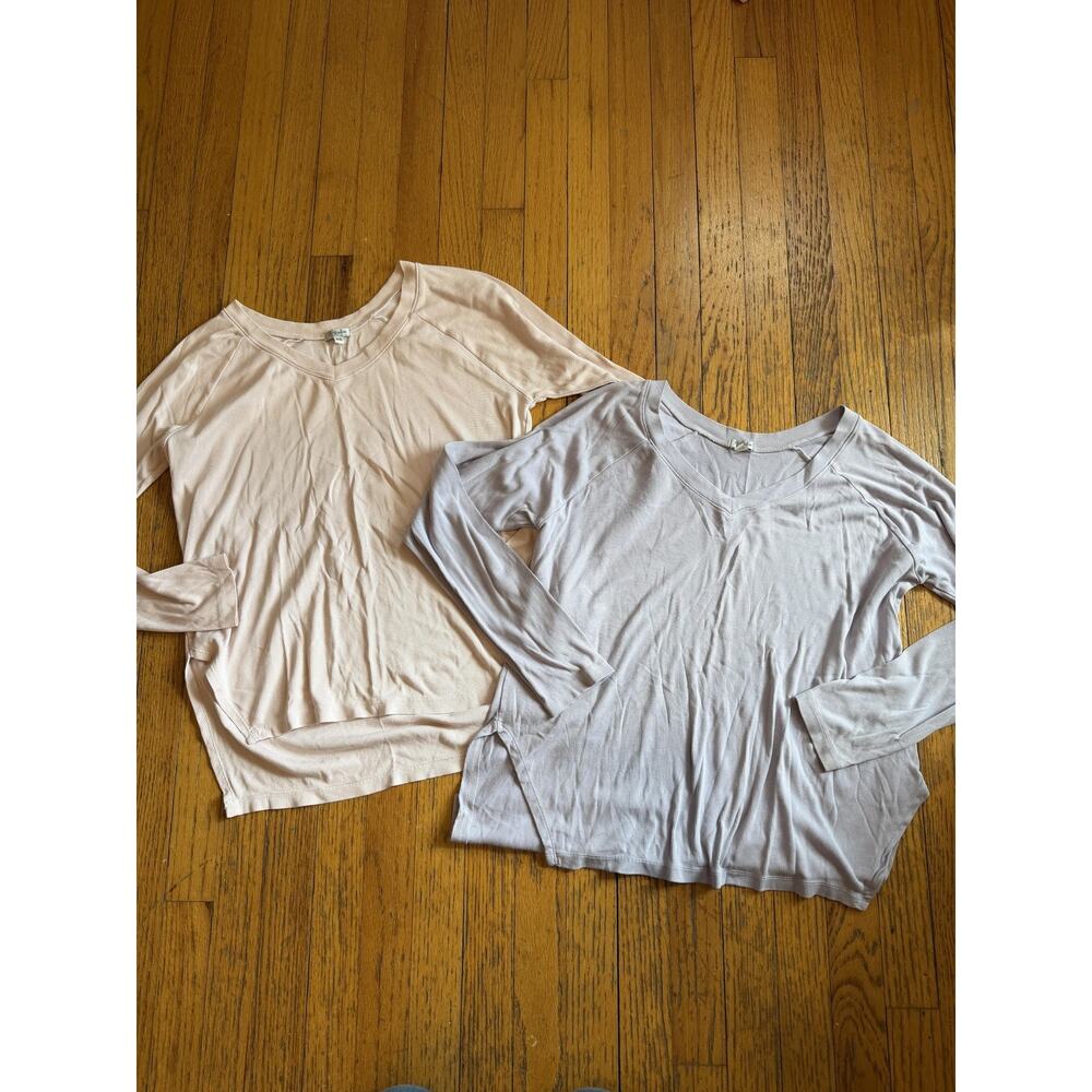PJ Harlow Frankie Womens PJ Tops XS Pink/Lavender 2 Pack